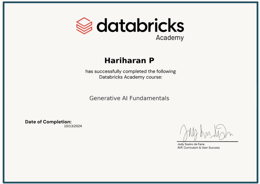 Academy Accreditation: GenAI Fundamentals Certificate